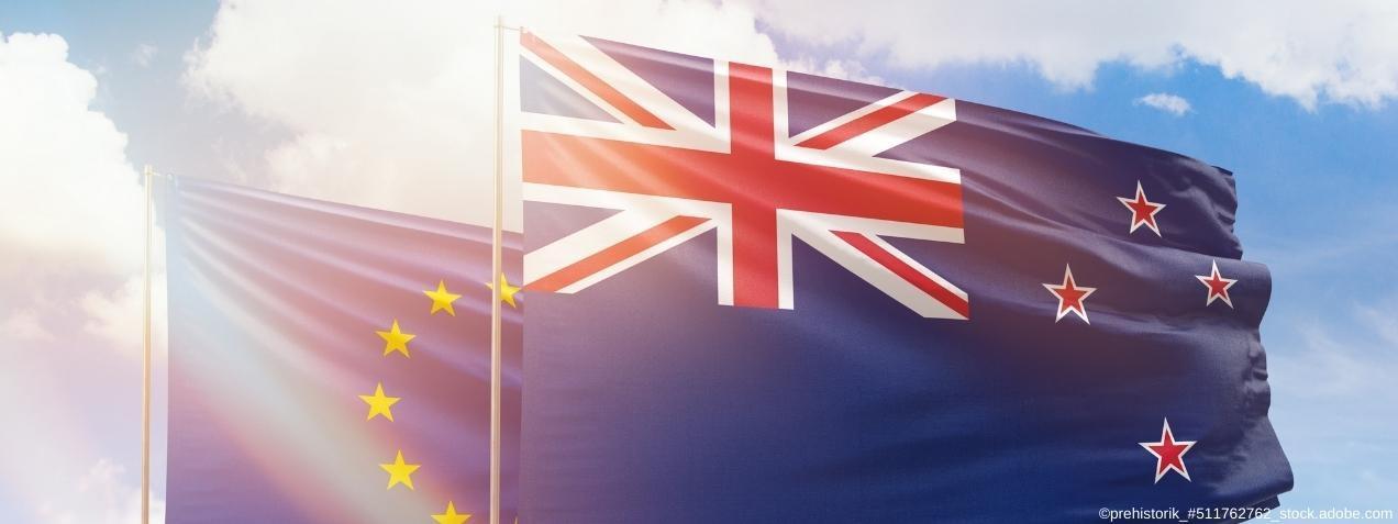 Zoll: EU & Neuseeland unterzeichnen das erste grüne Handelsabkommen